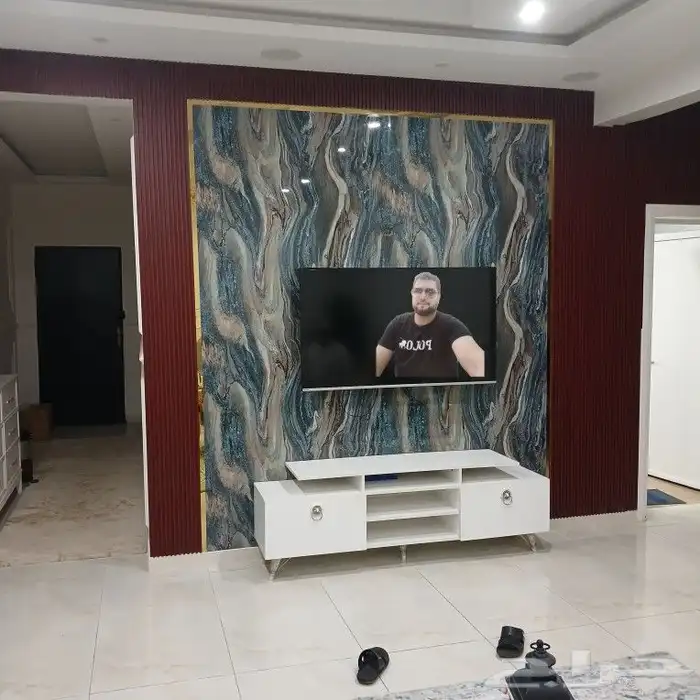 ديكور شاشه بسيط 1