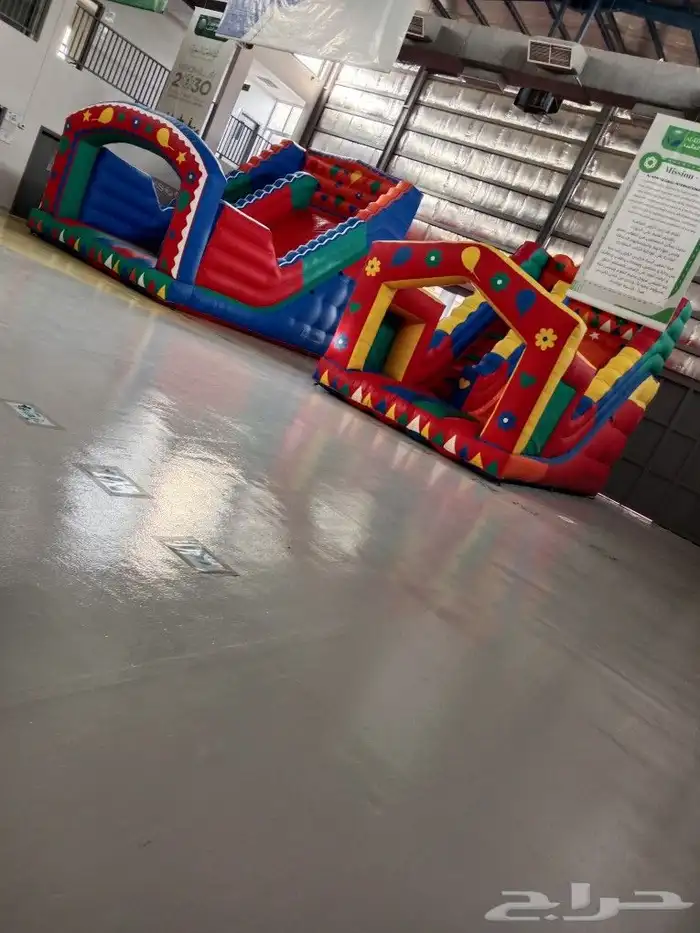 ايجار يومي ملعب صابوني زحليق نطيطات جده مكه توصيل إلى الموقع 2