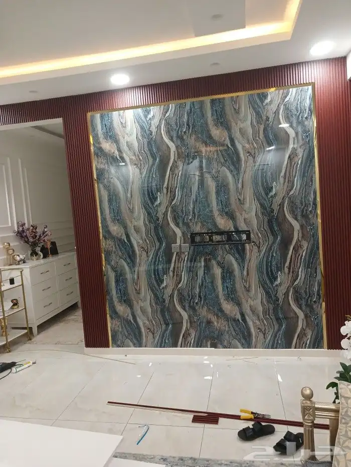 ديكور شاشه بسيط 3