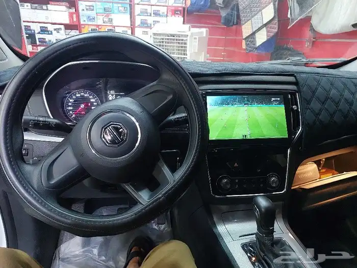 شاشه MG_RX 5 موديل 2024 بنضام الأندرويد وخاصيه الكار بلي 1