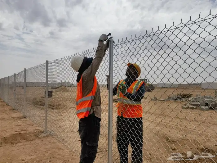مقاول شبوك مجلفن والعايدي والسياج الامني 8