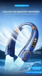 مكيف محمول على شكل سماعة رأس 8