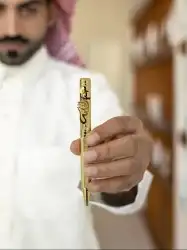 اقلام عربيه رجالي بالاسم فضي او حسب الطلب 9