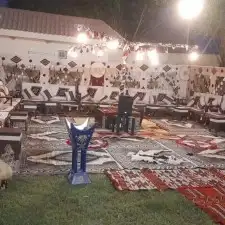 جلسات شعبيه طاولات 7