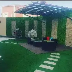 مقاول ثيل صناعي نجيله زراعه بيوت واسطح المنازل 7