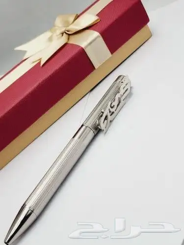 اقلام عربيه رجالي بالاسم فضي او حسب الطلب 3