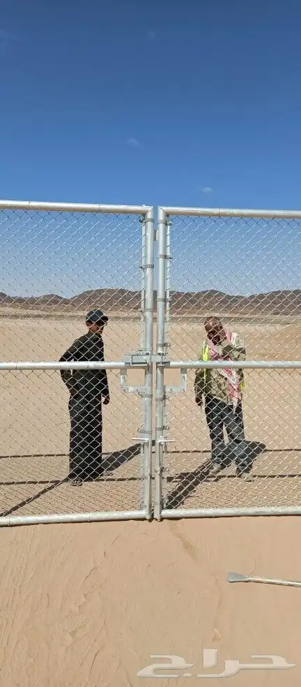 مقاول شبوك مجلفن والعايدي والسياج الامني 7