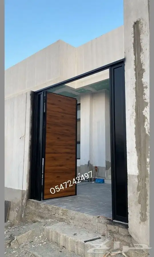 أعمالنا بالابواب الحديد الكلادينج والالمنيوم 3