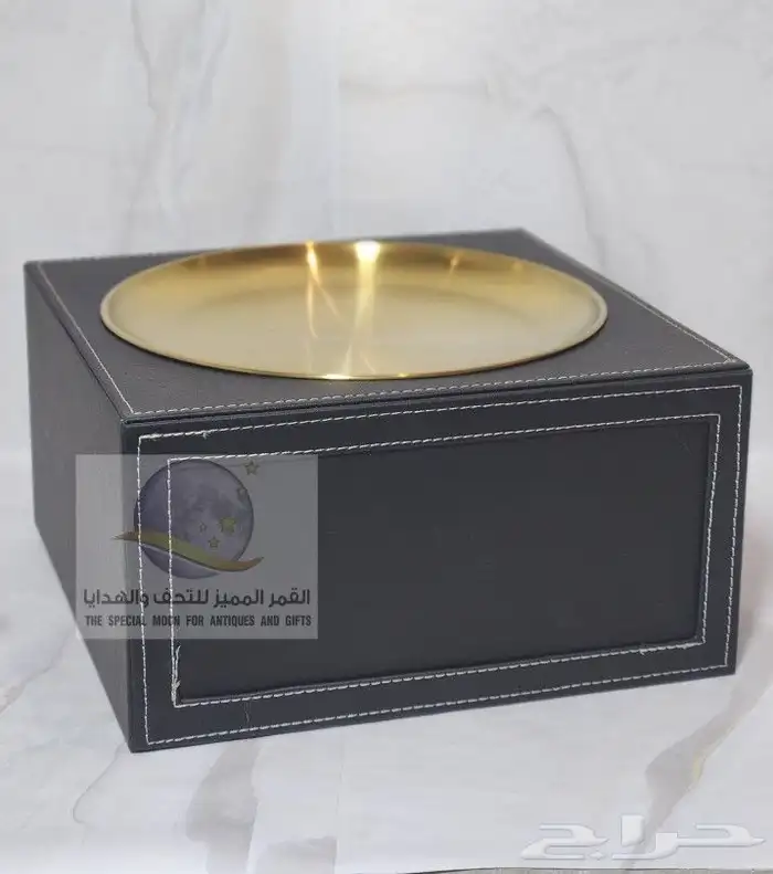 استندات ذهب علب جلد و قطيفة 7