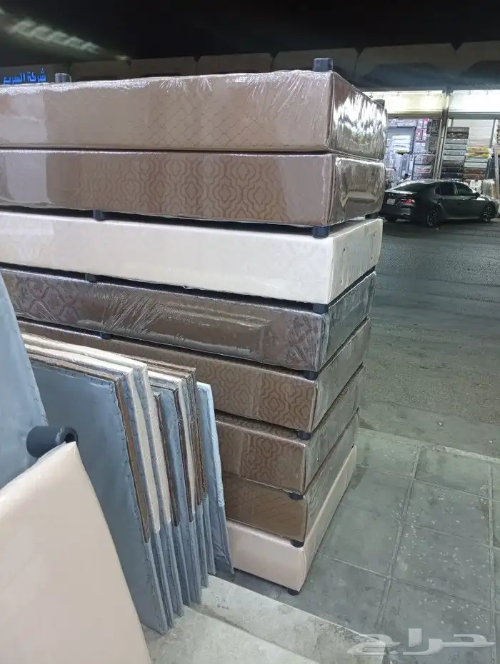 سراير بكس خشب نفر ونفر ونص 8