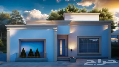تصميم معماري تصميم فلل استراحات شاليهات واجهات 3