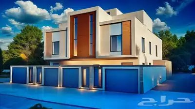 تصميم معماري تصميم فلل استراحات شاليهات واجهات 0