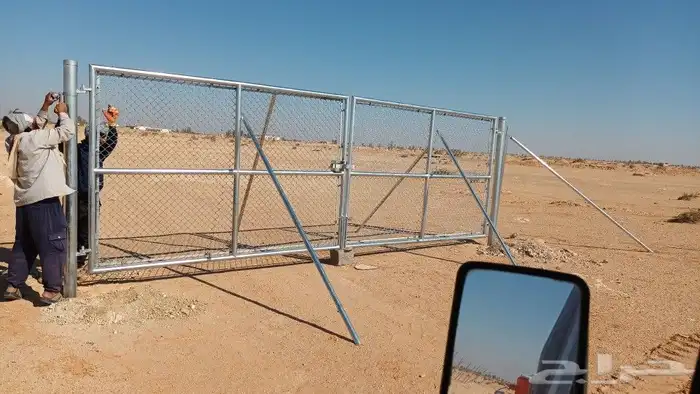 تسوير الاراضي والمزارع بالشبك 5