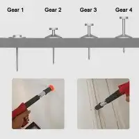 مسدس تثبيت المسامير الستيل مسامير مسدس 2