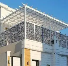 مظلات سواتر برجولات قرميد هناجر 16