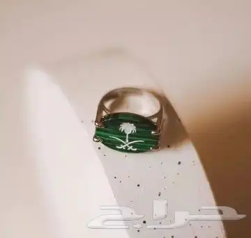 اهدي من تحب خاتم فضه ملكي عيار 925 بالاسم حسب الطلب 42