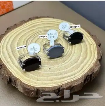 اهدي من تحب خاتم فضه ملكي عيار 925 بالاسم حسب الطلب 36