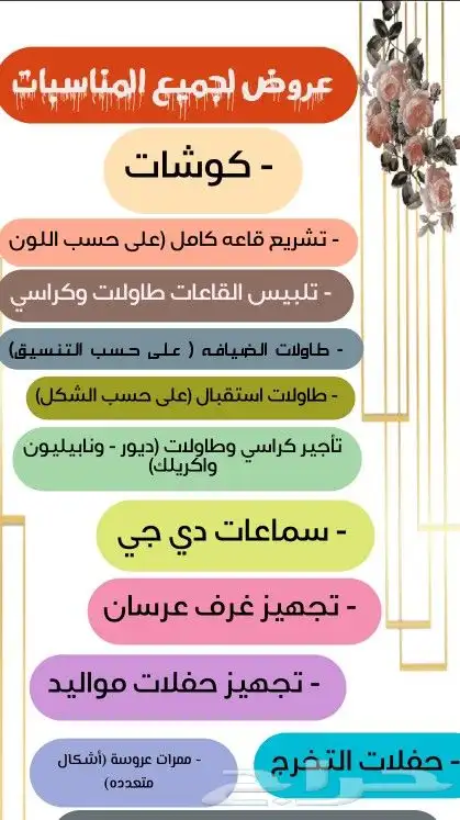 تنظيم افتتاح محلات ومولات 2