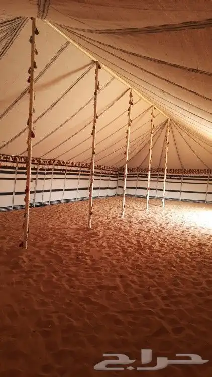 خيام بيض بيوت شعر ابيض تجهيز مخيمات 4