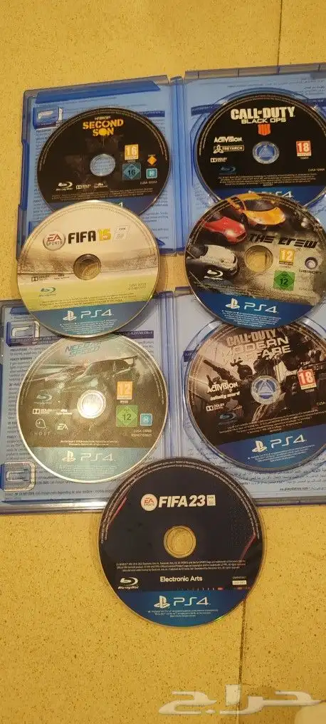 أشرطة سوني 4 0