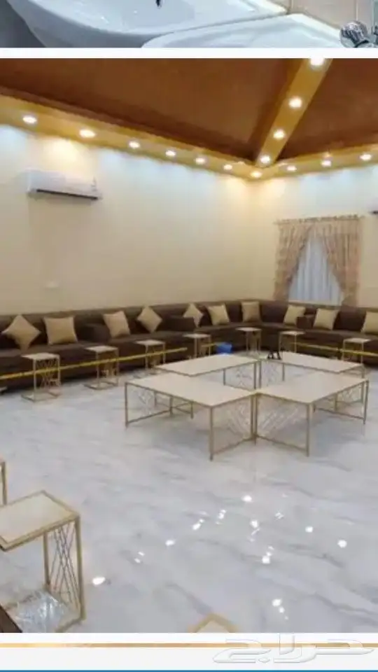 شاليهات لمسات للإيجار اليومى قسم بدون مسبح للمناسبات والجمعا 1