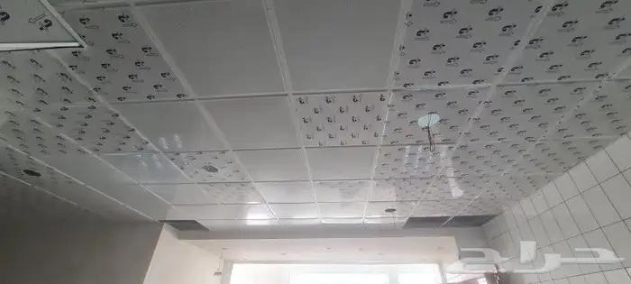 سقف مستعارارمسترنق شرايح ألمنيوم 19