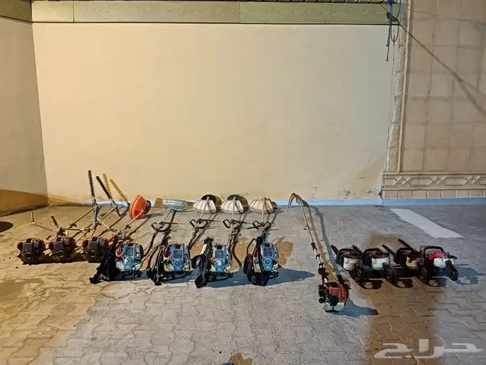 للبيع مجموعة منشار ومحشات بانزين 0