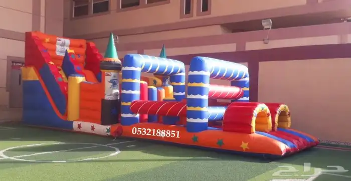 ايجار نطيطه زحليقه مائيه نطيطات بالرياض 0