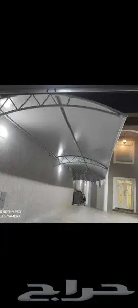 مظلات وسواتر برجولات مواقف سيارت جوال 6