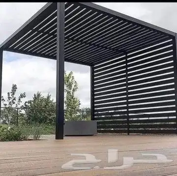 تنسيق حدائق بالأحساء شلالات ونوافير باركيه خارجي 2