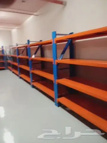 يوجد لدينا جميع انواع رفوف سوبر ماركت والمستودعات 1