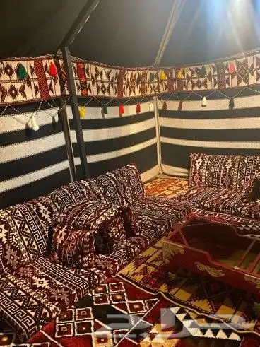 يتوفر لدينا جميع مقاسات البيوت الشعر الأبيض والأسود 9