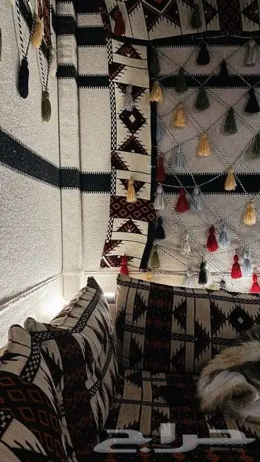 يتوفر لدينا جميع مقاسات البيوت الشعر الأبيض والأسود 4