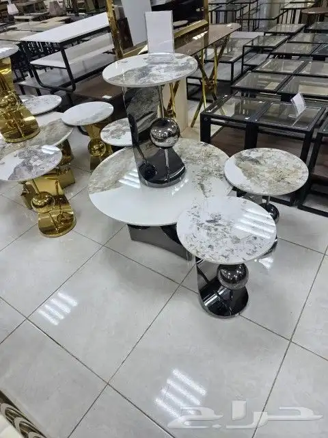 طاولات ضيافه ب اشكال مختلفه 11