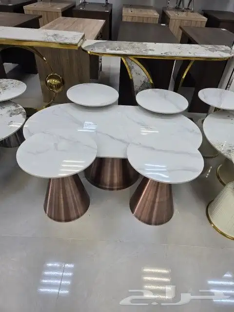 طاولات ضيافه ب اشكال مختلفه 12