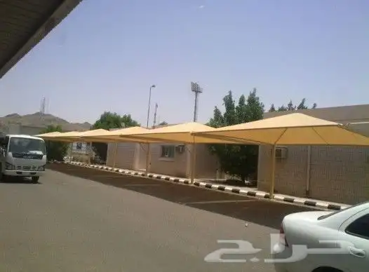 مظلات مواقف سيارات ضد الشمس نسبه الظل 90 100 1