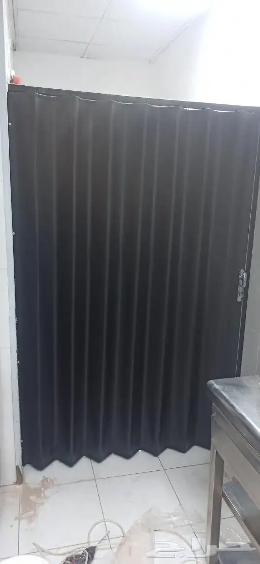 أبواب سحابة جلد وبلاستيك ابواب سحب 8