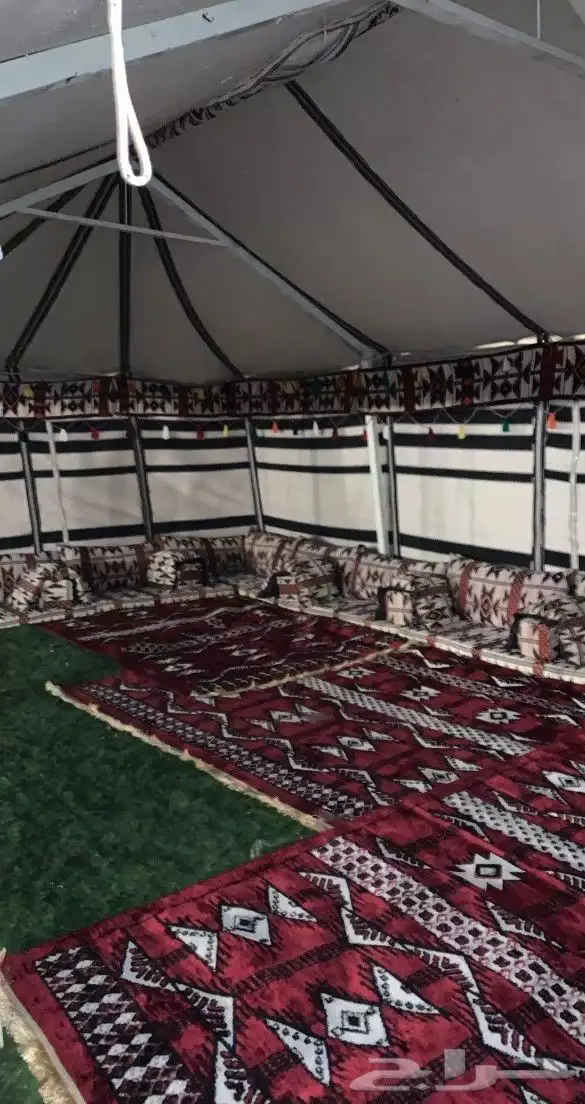 يتوفر لدينا جميع مقاسات البيوت الشعر الأبيض والأسود 6