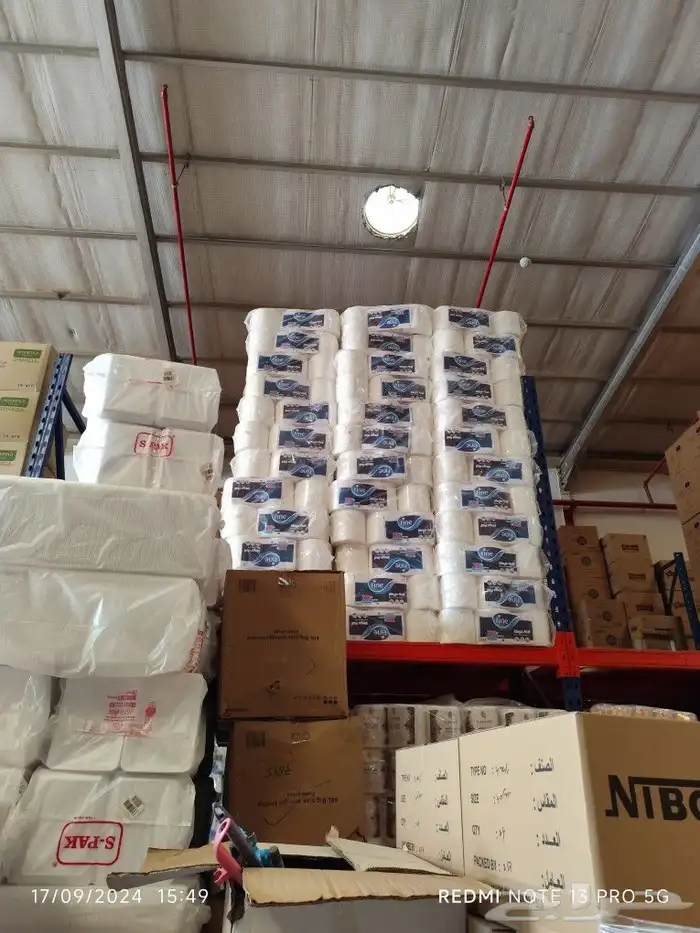 ورقيات ومنظفات بالجمله اسعار خاصه للكاش 6