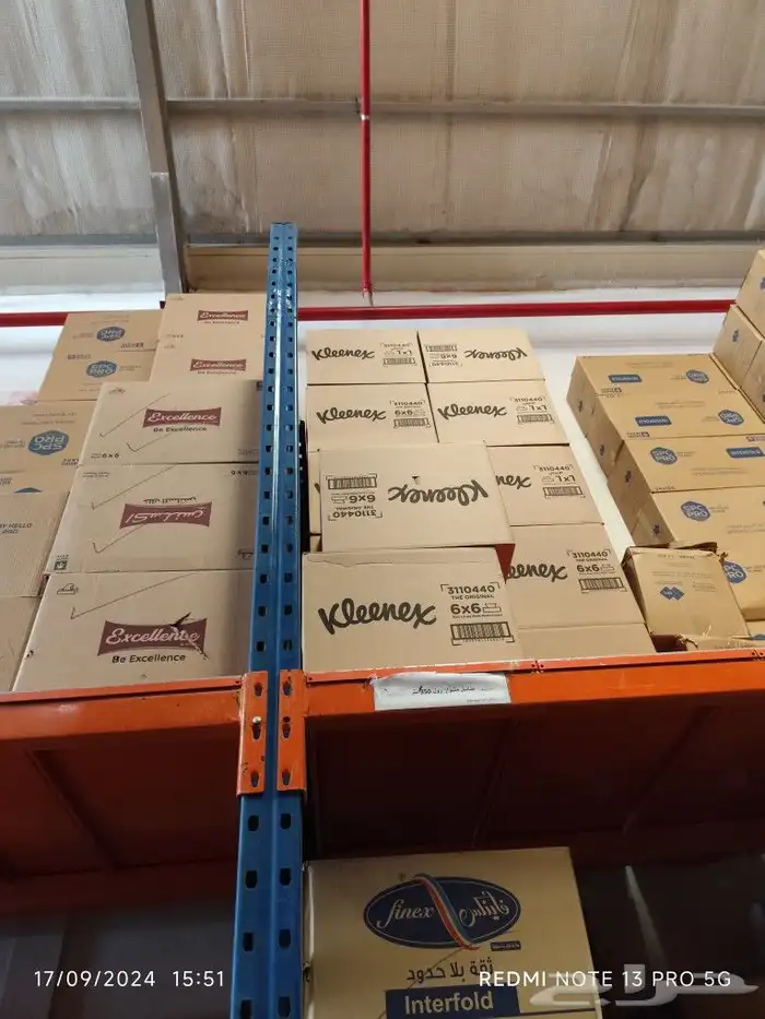 ورقيات ومنظفات بالجمله اسعار خاصه للكاش 15