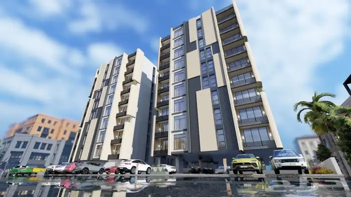 تصميم 3D مباني سكنية 0