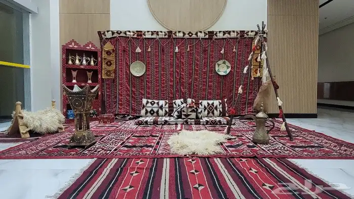 جلسات شعبية وبيوت شعر واركان شغل اليوم الوطني 3