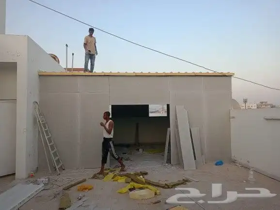 تركيب سندويش بانل ملاحق وغرفا ترميم وتشطيب 3