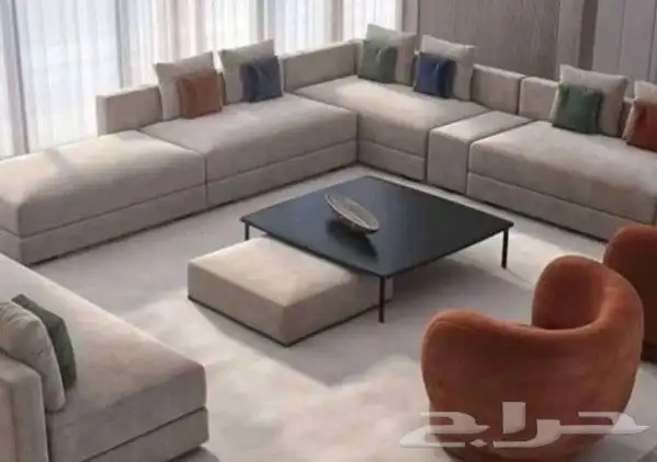 تفصيل كنب ومجالس عربيه وستائر حسب الطلب بأسعار المصنع 1