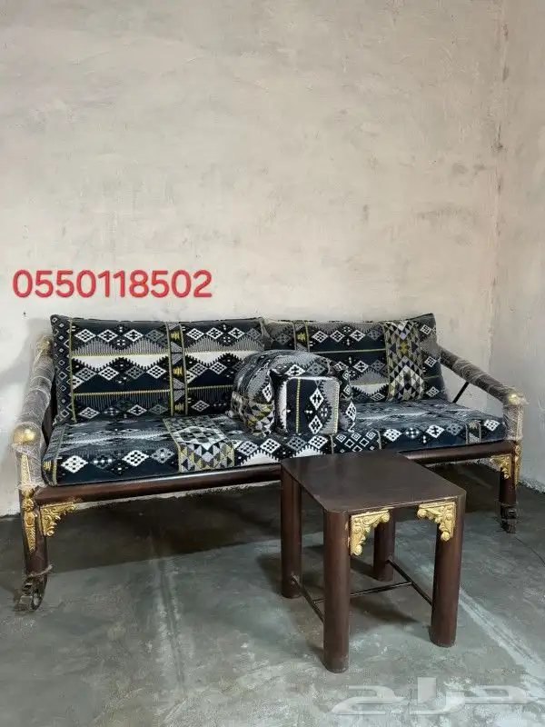 كراسي حديد صبغ ناري مجالس 6