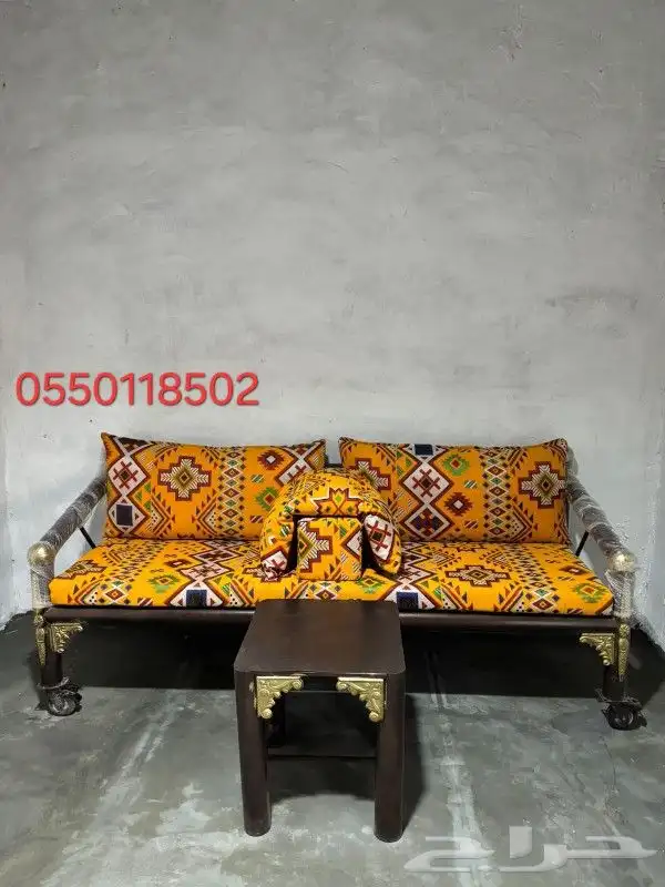 كراسي حديد صبغ ناري مجالس 13
