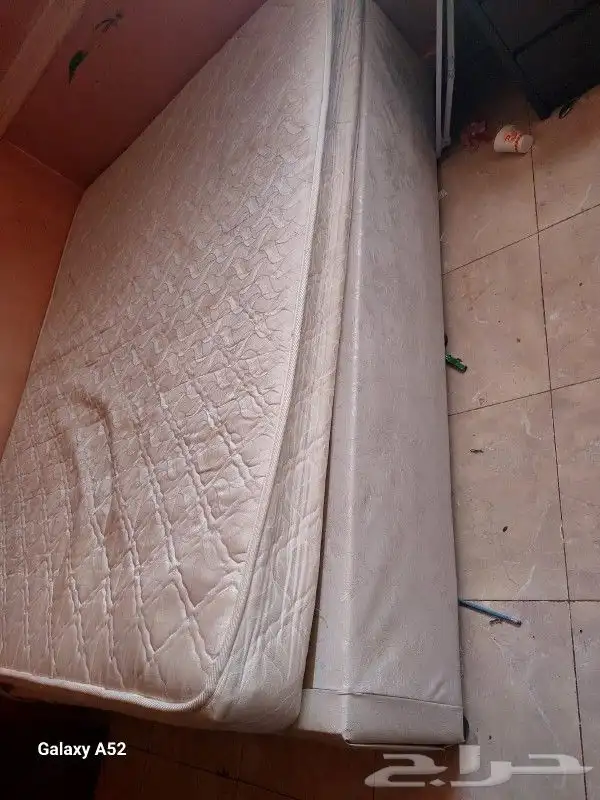 للبيع سرير نفر ونص ب100 3