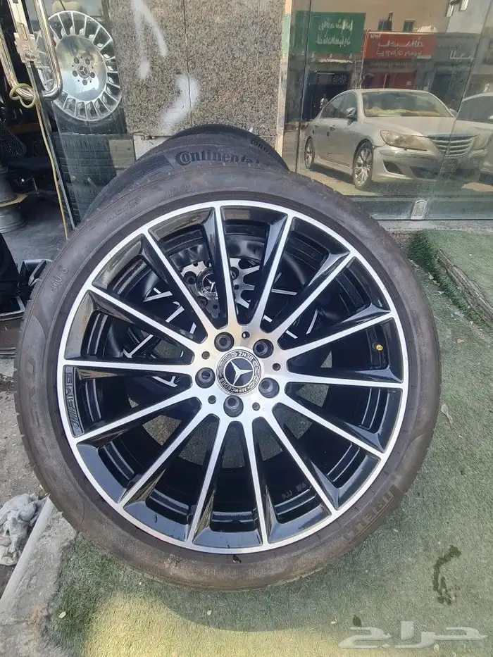 جنوط مرسيدس الجوهره 2023 مقاس 20 اصلي وكاله 3