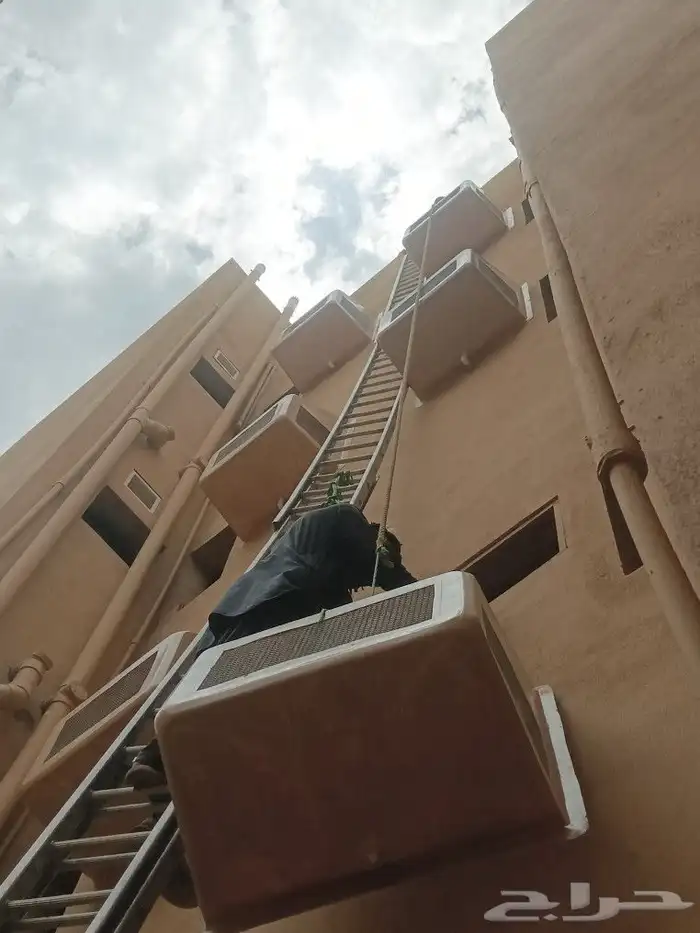 غطاء مكيف اغطية شفات طاردطيور خارجى شبك تيك 6