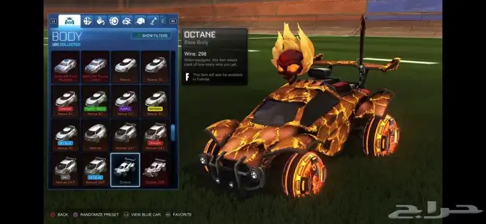 حساب rocket league 5